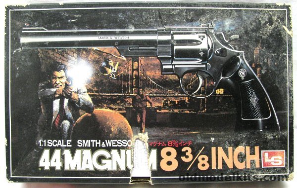LS 1/1 Smith and Wesson .44 Magnum 'Dirty Harry' Gun Model - Full Size Replica, P1201-1500 plastic model kit